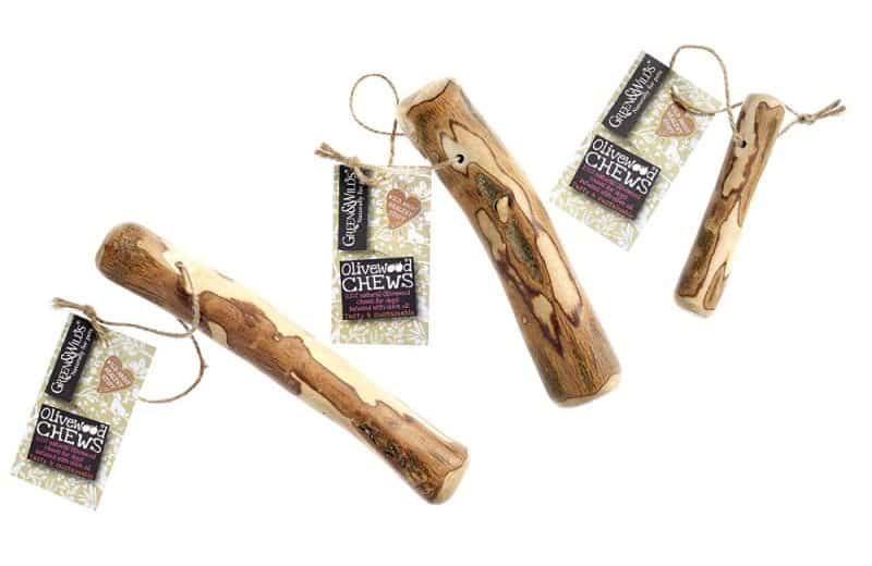 Olivewood chews for puppies
